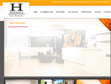 Tablet Screenshot of h-residence.com